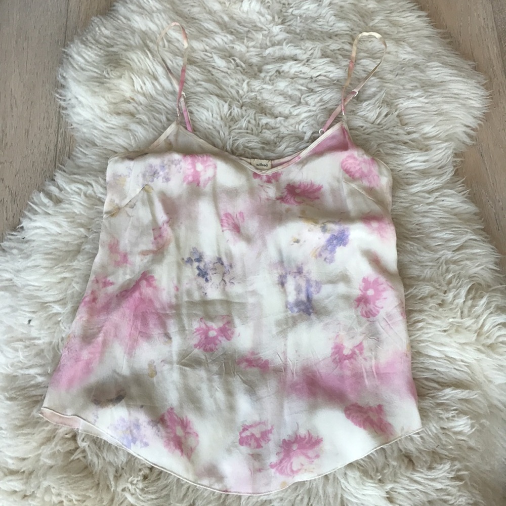 Aritzia brand silk cami